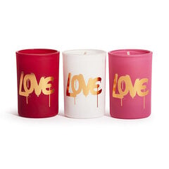 Lõhnaküünalde komplekt Revolution Home Love Collection Love Is In The Air Mini, 3 x 40 g hind ja info | Küünlad, küünlajalad | kaup24.ee