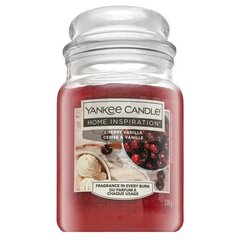 Yankee Candle Home Inspiration Cherry Vanilla 538 g hind ja info | Küünlad, küünlajalad | kaup24.ee