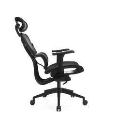 эргономичное кресло системы levano, черное цена и информация | Офисные кресла | kaup24.ee