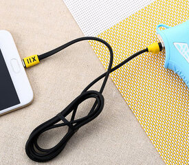 REMAX Cable Running Shoe RC-112m - USB to Micro USB - 1 metre White цена и информация | Кабели для телефонов | kaup24.ee