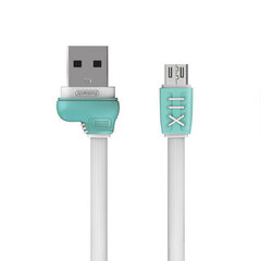 REMAX Cable Running Shoe RC-112m - USB to Micro USB - 1 metre Black цена и информация | Кабели для телефонов | kaup24.ee