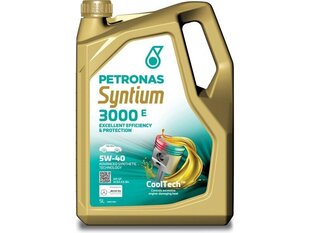 Petronas Syntium 3000 E 5W-40 MB229.5 масло, 5л цена и информация | Моторные масла | kaup24.ee