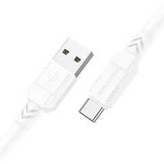 Borofone Cable BX81 Goodway - USB to Type C - 3A 1 metre white цена и информация | Кабели для телефонов | kaup24.ee