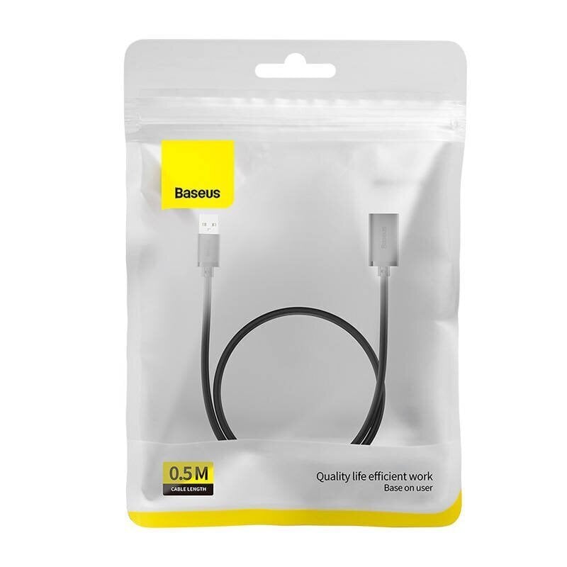 Baseus, USB-A M/F, 0.5 m hind ja info | USB jagajad, adapterid | kaup24.ee