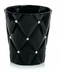 Горшок Polnix 15 см х 14 х 15 см диаметр 14 см черная керамика цена и информация | Вазоны | kaup24.ee