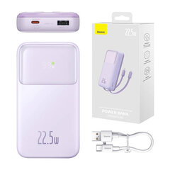Powerbank Baseus Comet 20000mAh, USB do USB-C, 22.5W (purple) цена и информация | Зарядные устройства Power bank | kaup24.ee