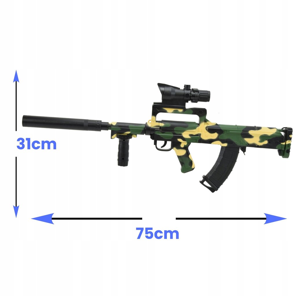 Laseriga mängupüss Blaster Bullet Moro Asg hind ja info | Poiste mänguasjad | kaup24.ee