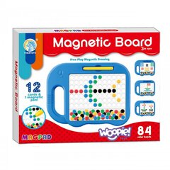 Laste Montessori magnetiline tahvel 12-osaline komplekt Woopie, sinine hind ja info | Arendavad mänguasjad | kaup24.ee
