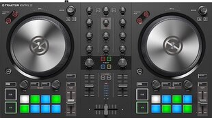 Трактор Native Instruments Tractor Kontrol S2 MK3 2-канальный DJ Controller, 16 Pads, интегрированная звуковая карта, трактор на 3 цена и информация | DJ пульты | kaup24.ee