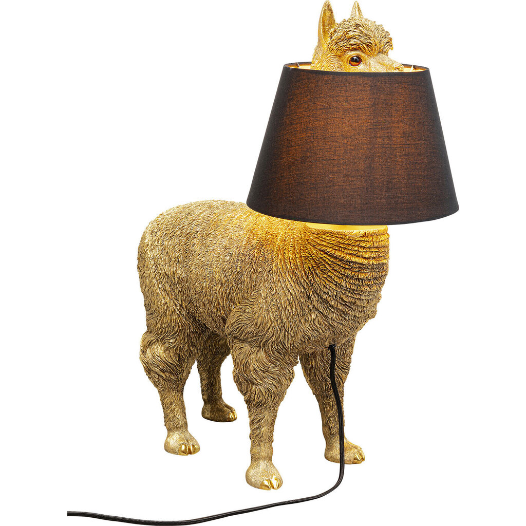 Laualamp "Alpaca", Kuldne 59cm цена и информация | Laualambid | kaup24.ee