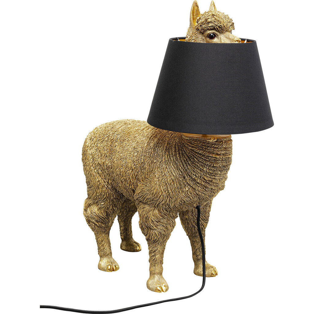 Laualamp "Alpaca", Kuldne 59cm цена и информация | Laualambid | kaup24.ee