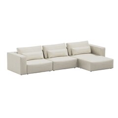Угловой диван riposo grande, 375x185x105 см, бежевый цена и информация | Угловые диваны | kaup24.ee