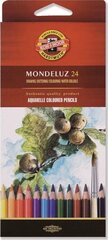 Карандаши акварельные Koh I Noor, 24 цв. цена и информация | Принадлежности для рисования, лепки | kaup24.ee