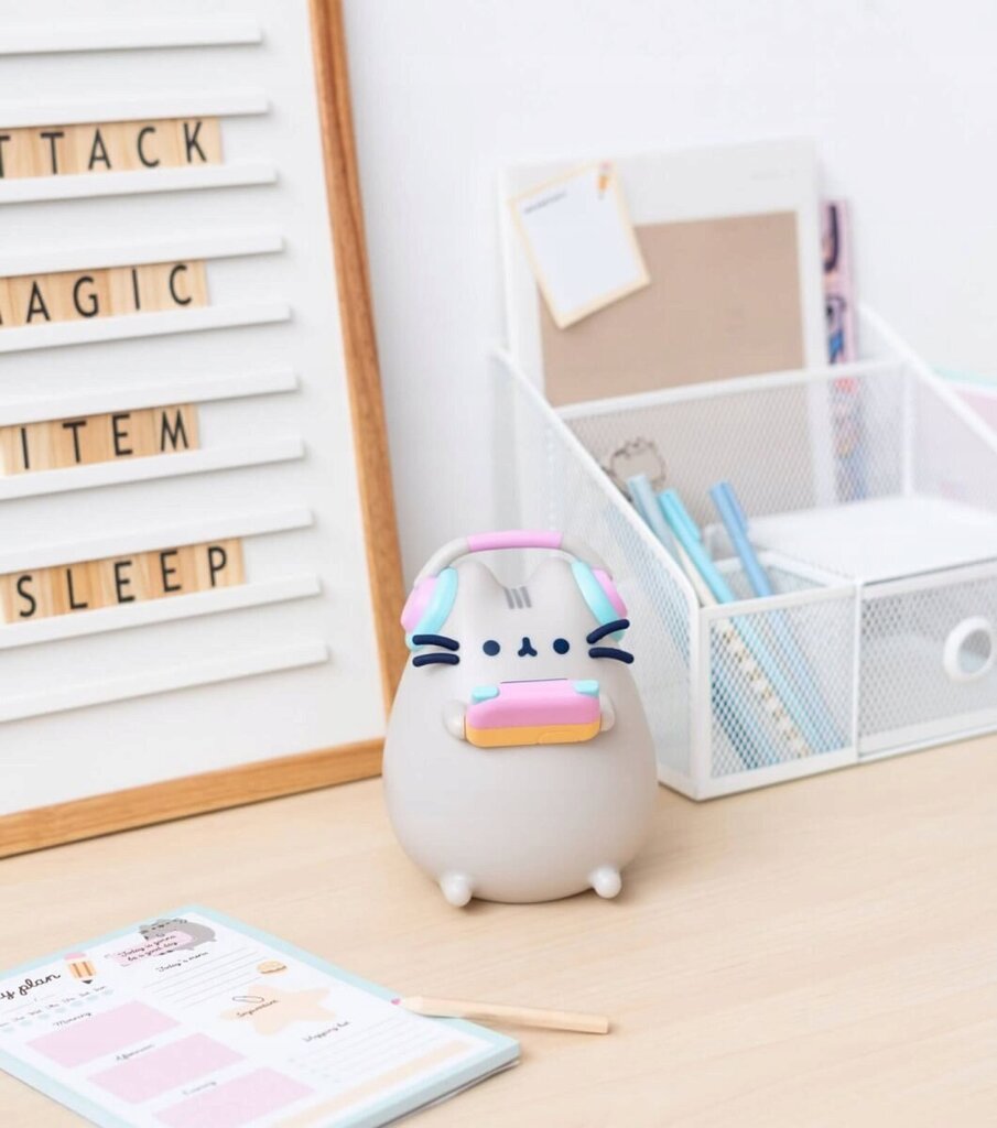 Pusheen öö led lamp 16 cm, kat цена и информация | Lastetoa valgustid | kaup24.ee