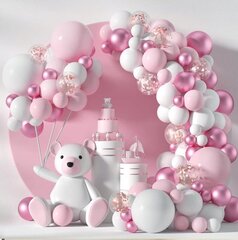 Гирлянда из воздушных шаров Baby Shower, 170 шт. цена и информация | Шарики | kaup24.ee