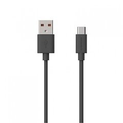 Riversong cable Beta 20 USB - C 2m 3A black CT115 цена и информация | Кабели для телефонов | kaup24.ee