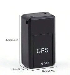 GPS трекер GF-07- mini цена и информация | Другие аксессуары для велосипеда | kaup24.ee