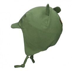 TuTu müts kõrvade ja visiiriga 3-006575.Green hind ja info | Imikute mütsid, sallid, kindad | kaup24.ee
