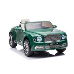 Ühekohaline elektriauto Bentley Mulsanne Lean Car, roheline цена и информация | Электромобили для детей | kaup24.ee