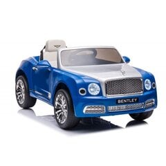 Ühekohaline elektriauto Bentley Mulsanne Lean Car, sinine hind ja info | Laste elektriautod | kaup24.ee