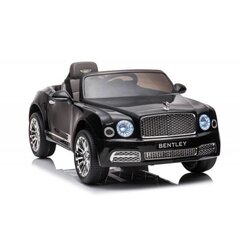 Ühekohaline elektriauto Bentley Mulsanne Lean Car, must hind ja info | Laste elektriautod | kaup24.ee