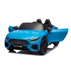 Kahekohaline elektriauto lastele Lean Cars Mercedes AMG SL63, sinine hind ja info | Laste elektriautod | kaup24.ee