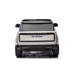 Kahekohaline elektriauto lastele Lean Cars DK-RR998 Range Rover, valge цена и информация | Электромобили для детей | kaup24.ee