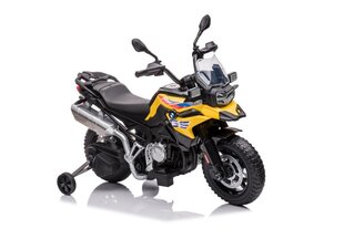 Elektrimootorratas lastele BMW F850, kollane hind ja info | Laste elektriautod | kaup24.ee