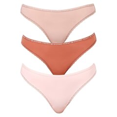 Трусы TOMMY HILFIGER 3 Pack Thong (Ext Sizes) UW0UW048940R3 цена и информация | Трусики | kaup24.ee