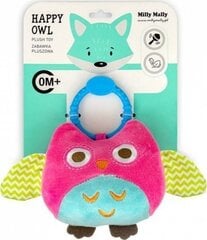 Pehme rippuv mänguasi Milly Mally Happy Owl hind ja info | Imikute mänguasjad | kaup24.ee