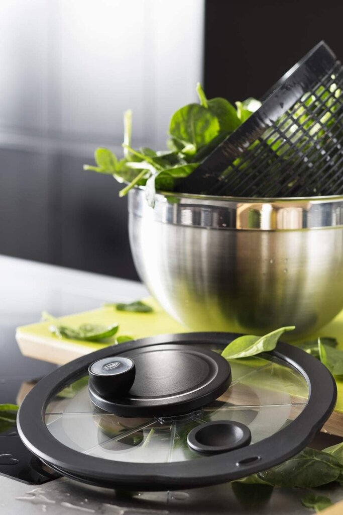 Salatikuivati Rösle Salad Spinner with Glass Lid hind ja info | Köögitarbed | kaup24.ee