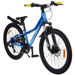 Jalgratas lastele ja teismelistele Royal Baby 24“ Student Bicycle, sinine hind ja info | Jalgrattad | kaup24.ee
