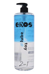 Лубрикант на водной основе Eros 2 в 1 lube toy, 1000мл. цена и информация | Лубриканты | kaup24.ee