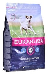 Eukanuba Thriving Mature väikest tõugu täiskasvanud koertele koos kanaga, 3 kg hind ja info | Kuivtoit koertele | kaup24.ee