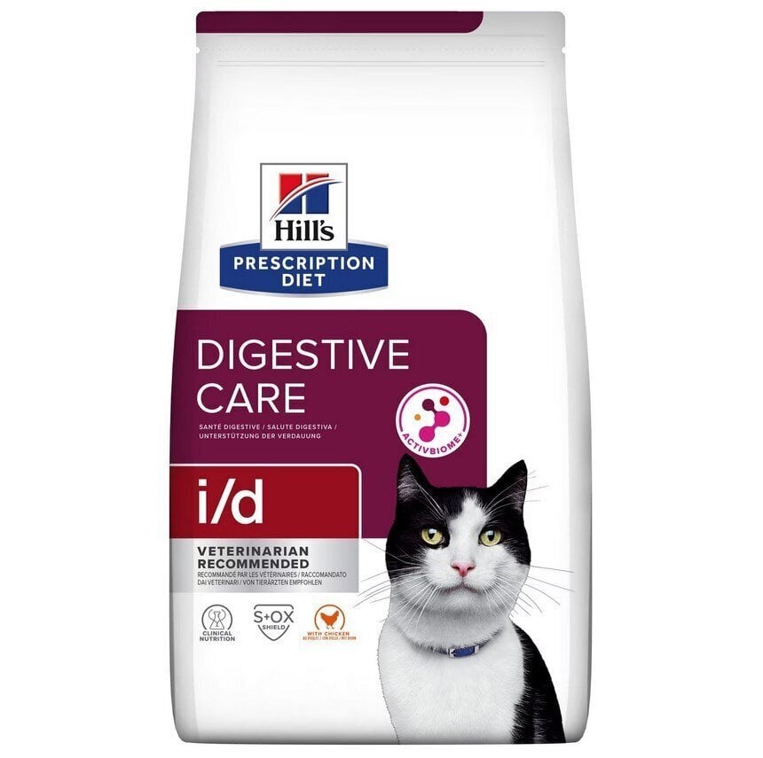 Hill's PD I/D Digestive Care täiskasvanud kassidele kanaga, 3 kg цена и информация | Kuivtoit kassidele | kaup24.ee