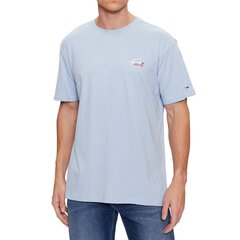 Мужская футболка Tommy Jeans, синяя цена и информация | Мужские футболки | kaup24.ee