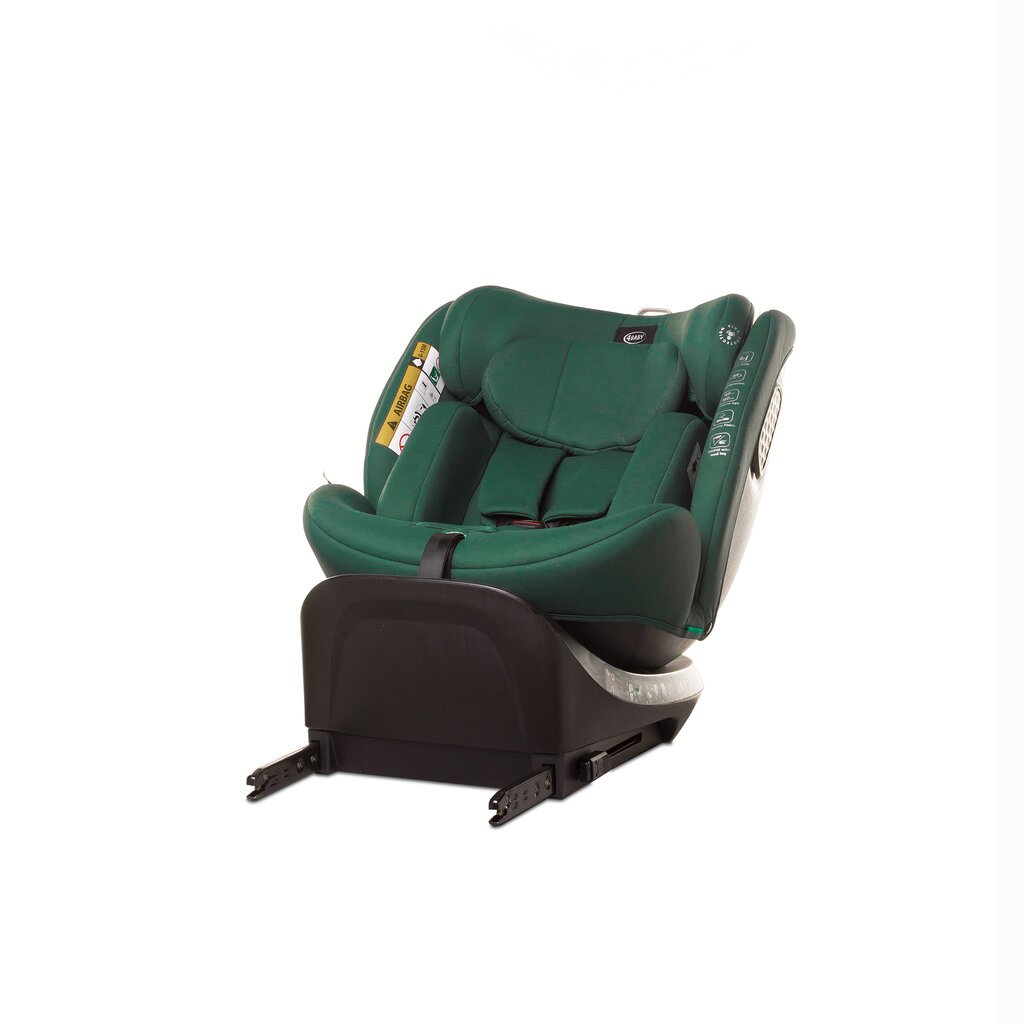 Turvahäll 4Baby Enzo-fix, 0-36 kg, green цена и информация | Turvatoolid | kaup24.ee