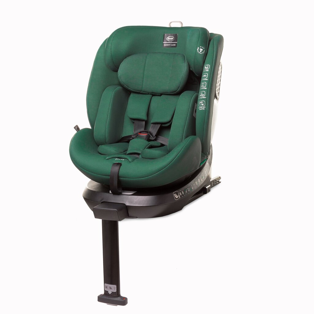 Turvahäll 4Baby Enzo-fix, 0-36 kg, green цена и информация | Turvatoolid | kaup24.ee