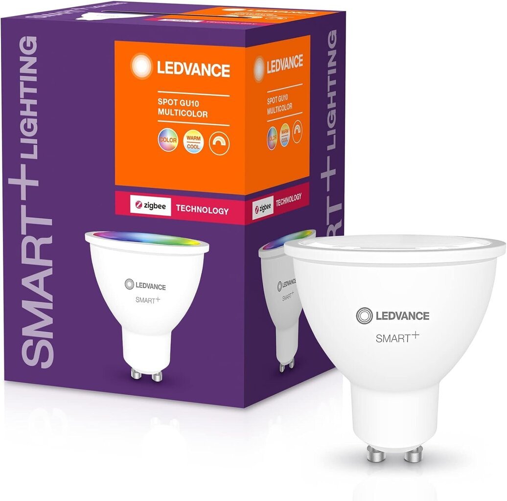 Ledvance Smart+ lamp ZigBee, GU10, 4 tk, valge цена и информация | Lambipirnid, lambid | kaup24.ee