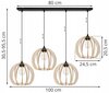 LightHome rippvalgusti Timber hind ja info | Rippvalgustid | kaup24.ee