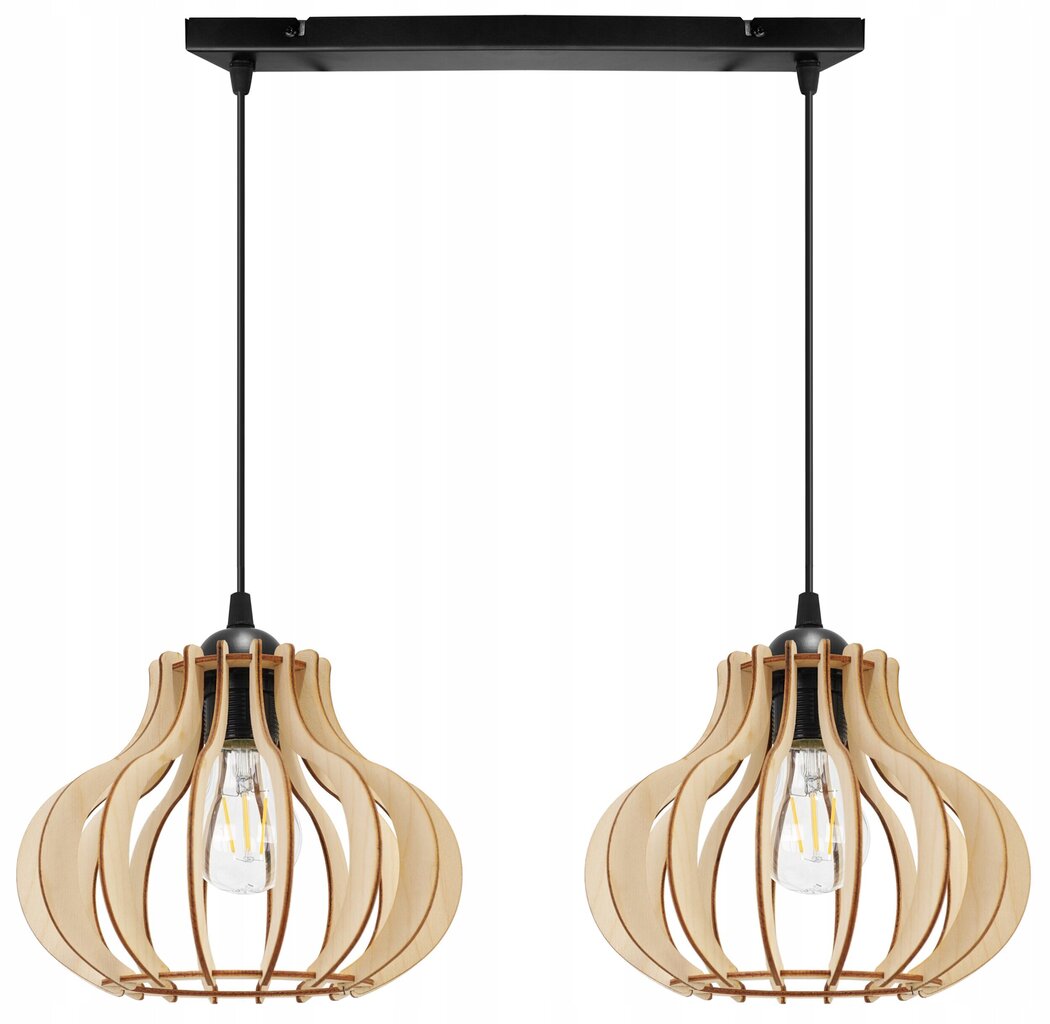 LightHome rippvalgusti Timber hind ja info | Rippvalgustid | kaup24.ee