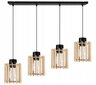 LightHome ripplamp Timber hind ja info | Rippvalgustid | kaup24.ee