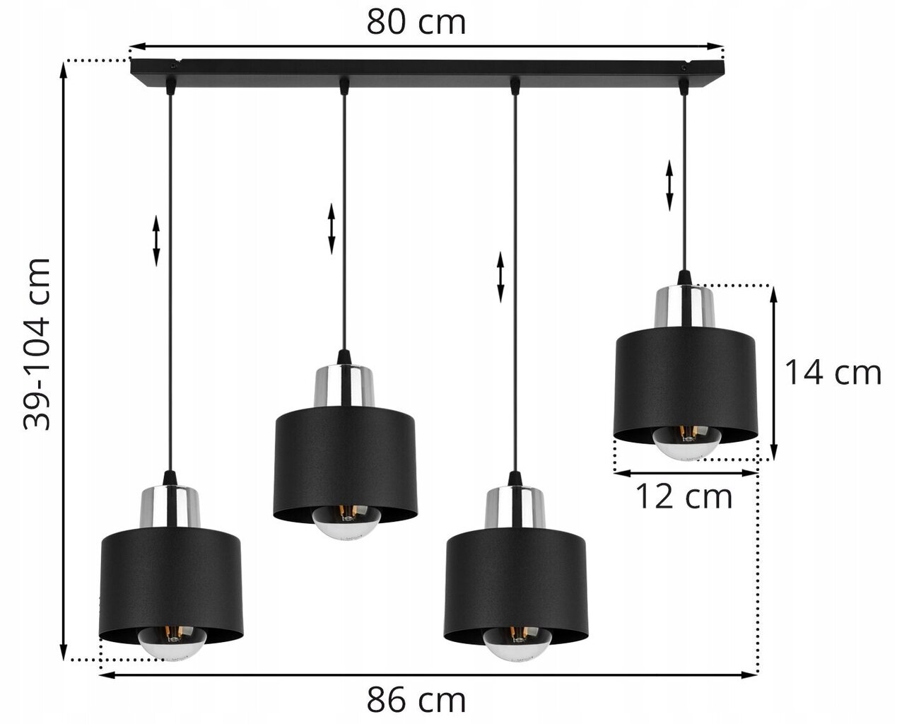 LightHome rippvalgusti Panta hind ja info | Rippvalgustid | kaup24.ee