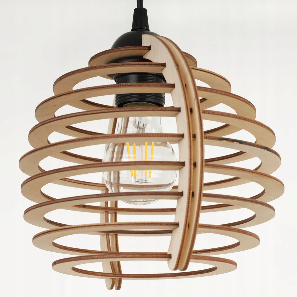 LightHome ripplamp SpiderTimber hind ja info | Rippvalgustid | kaup24.ee