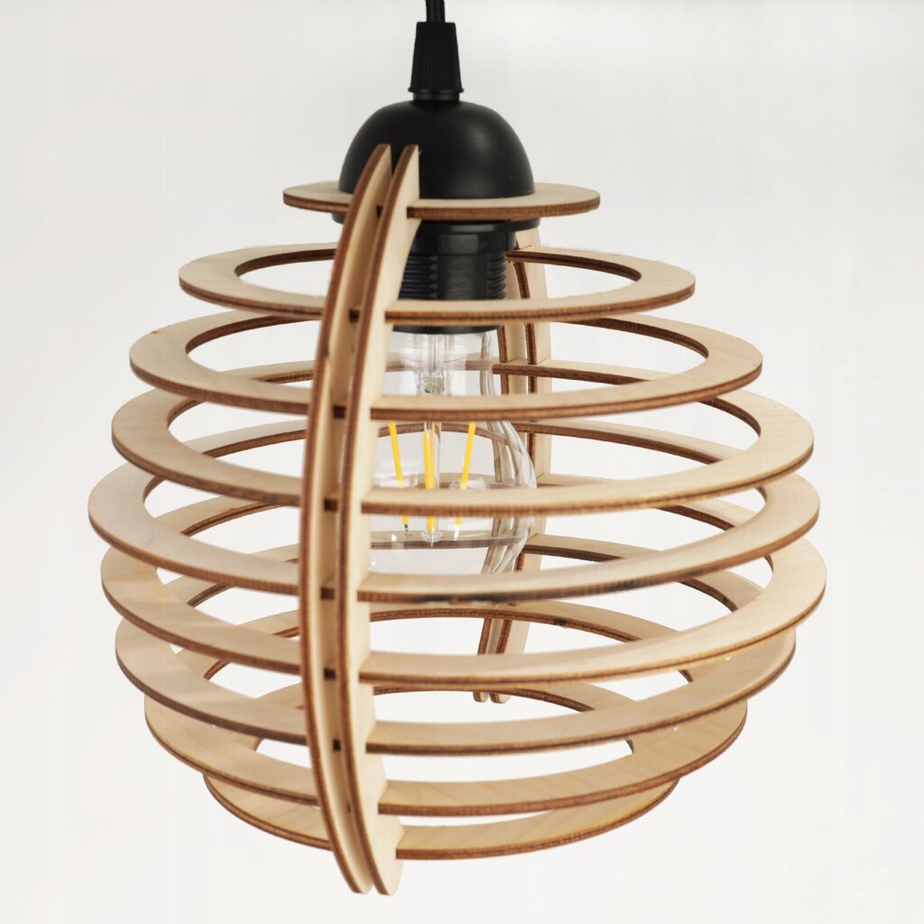 LightHome ripplamp SpiderTimber hind ja info | Rippvalgustid | kaup24.ee