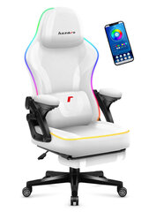 Игровое кресло Huzaro Force 4.6 White Mesh RGB Smart цена и информация | Офисные кресла | kaup24.ee