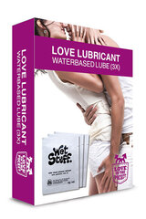Лубрикант на водной основе, Love in the pocket, 3 шт. цена и информация | Лубриканты | kaup24.ee