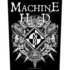 Bышивка MACHINE HEAD: CREST WITH SWORDS цена и информация | Мотоаксессуары | kaup24.ee