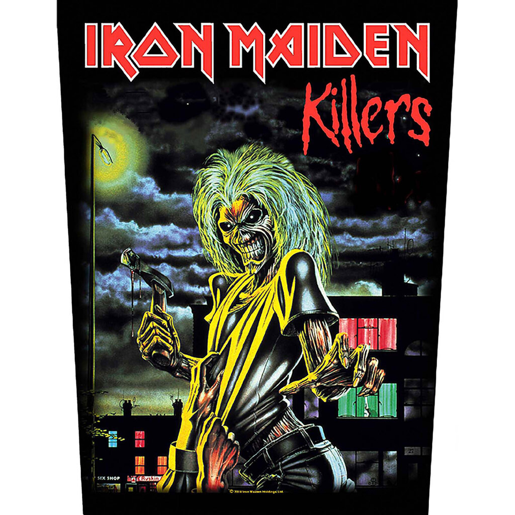 Embleem Iron Maiden: Killers, 1 tk hind ja info | Moto aksessuaarid | kaup24.ee