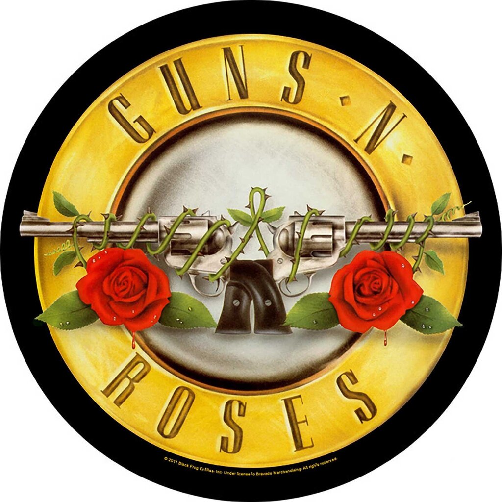 Embleem Guns N' Roses: Bullet Logo, 1 tk цена и информация | Moto aksessuaarid | kaup24.ee